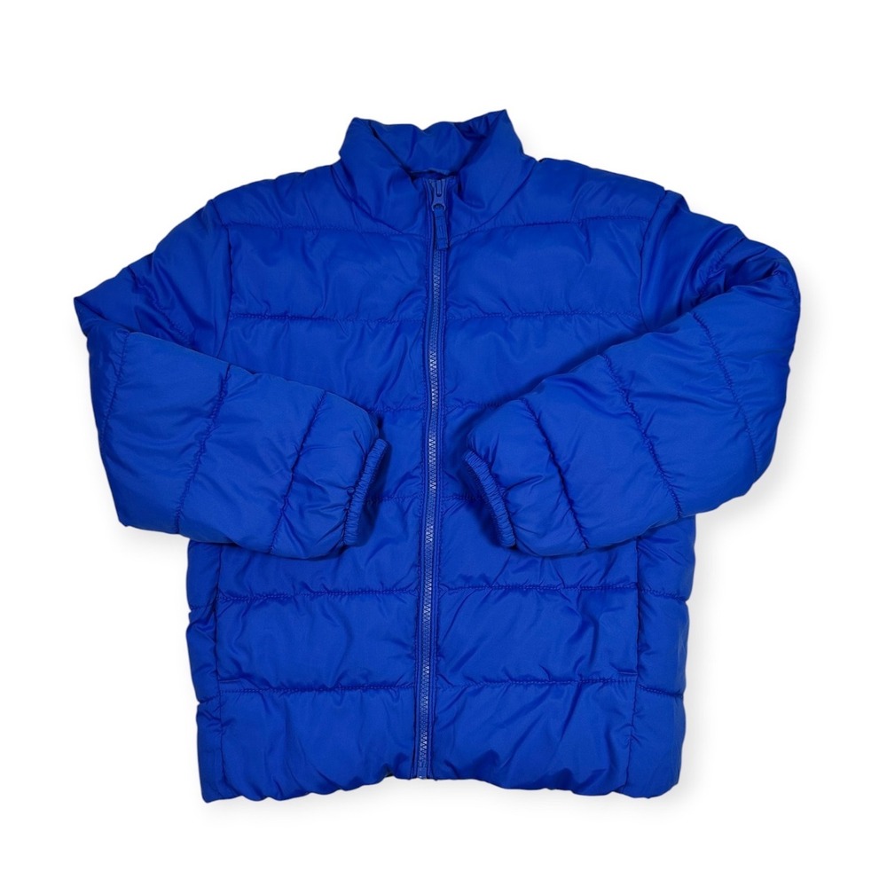The Children's Place Puffer Jacket Blue Excellent M 7/8 Kids